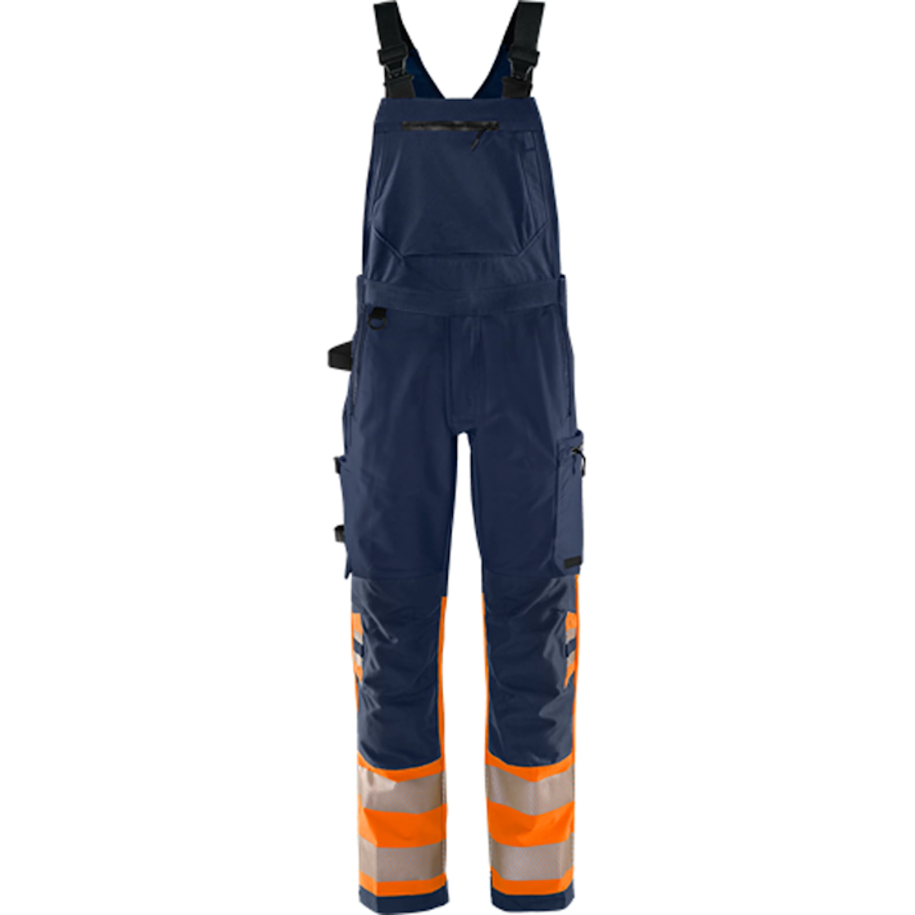 Varselorange/Marinblå