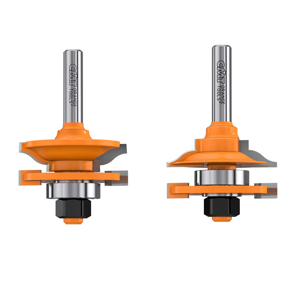Frässet CMT Orange Tools Profil/Kontraprofil 2 delar K8