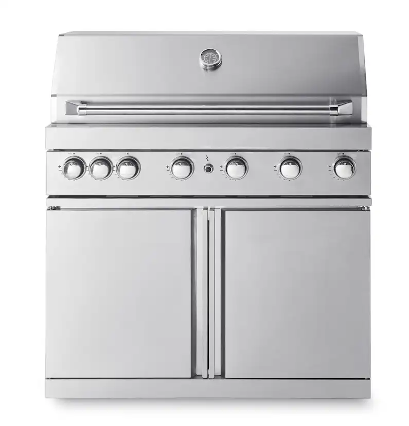 Fristående Gasolgrill Myoutdoorkitchen Classic Line Stainless 304SS med 6 Brännare