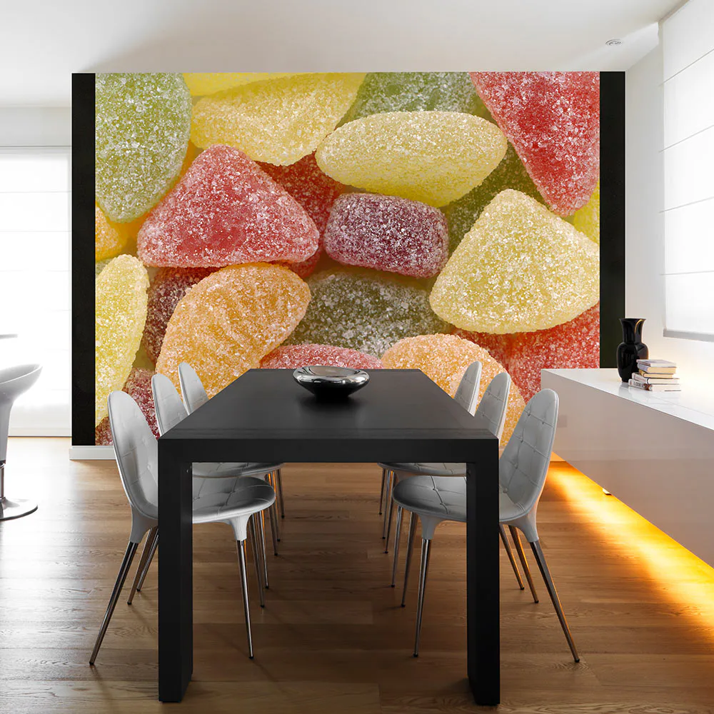 Fototapet Arkiio Tasty Frukt Och Bärgeléer