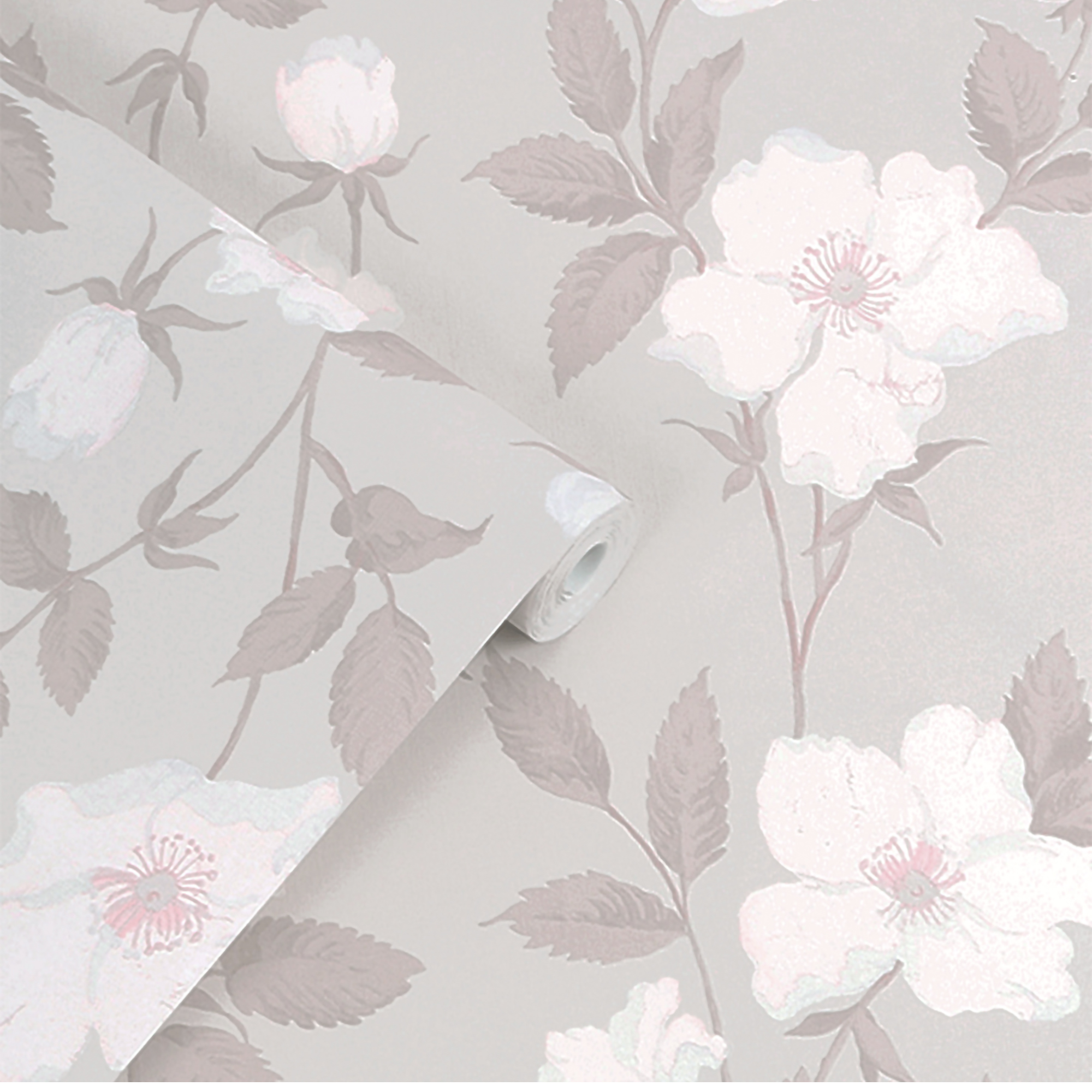 Tapet Laura Ashley Fleurir Sugared Violet