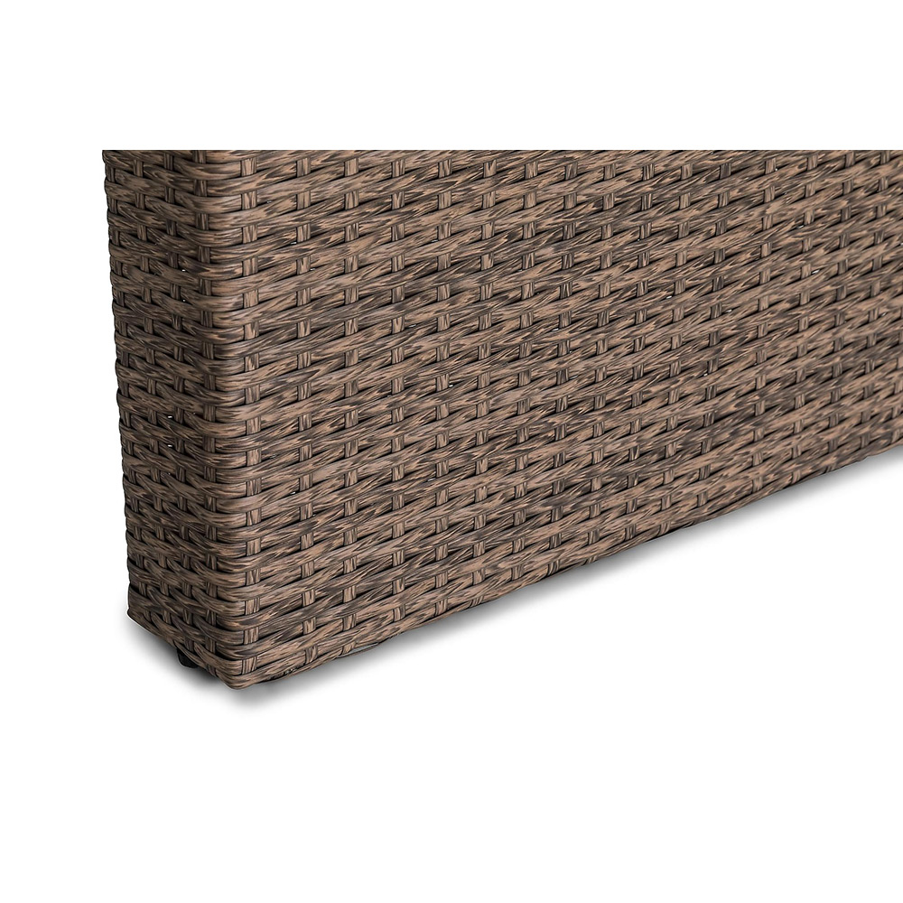 Utebord Comfort Garden James Glasskiva 85x145 cm Utomhus
