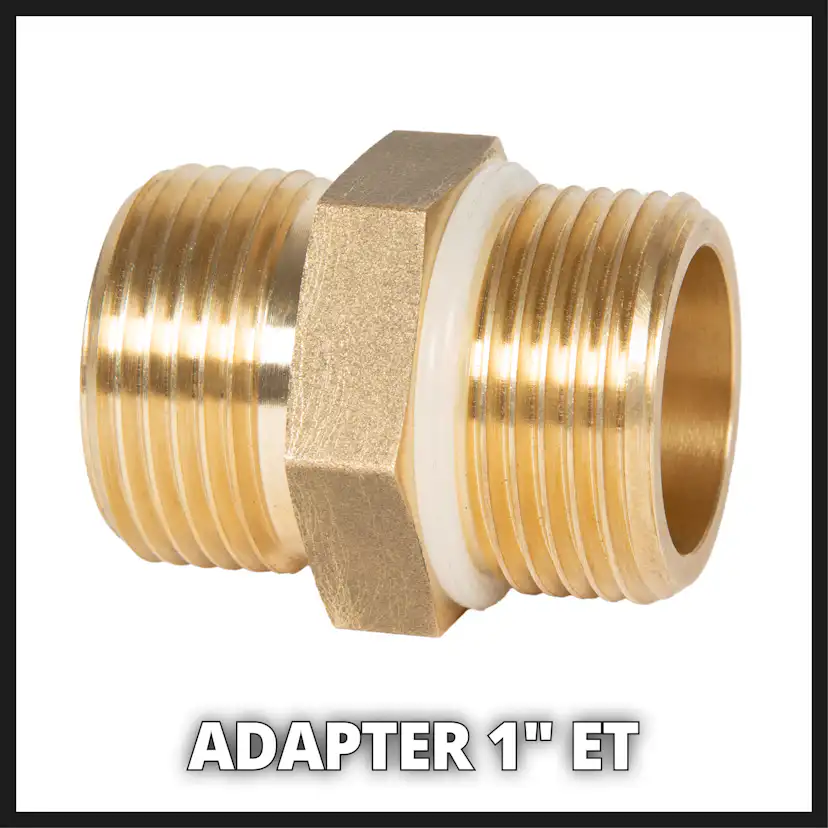 Sugslang med mässingkoppling Einhell 4m/1