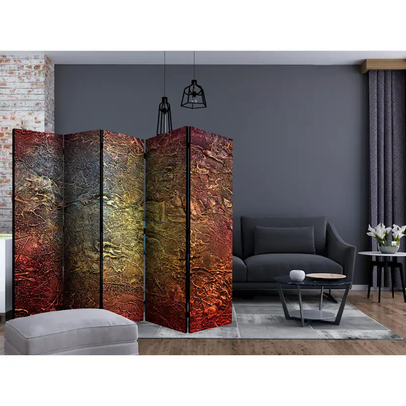 Rumsavdelare Arkiio Red Gold II 225x172 cm