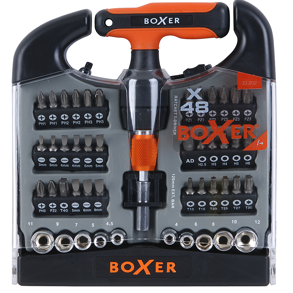 Hyls-/Bitsset Boxer 48-delar