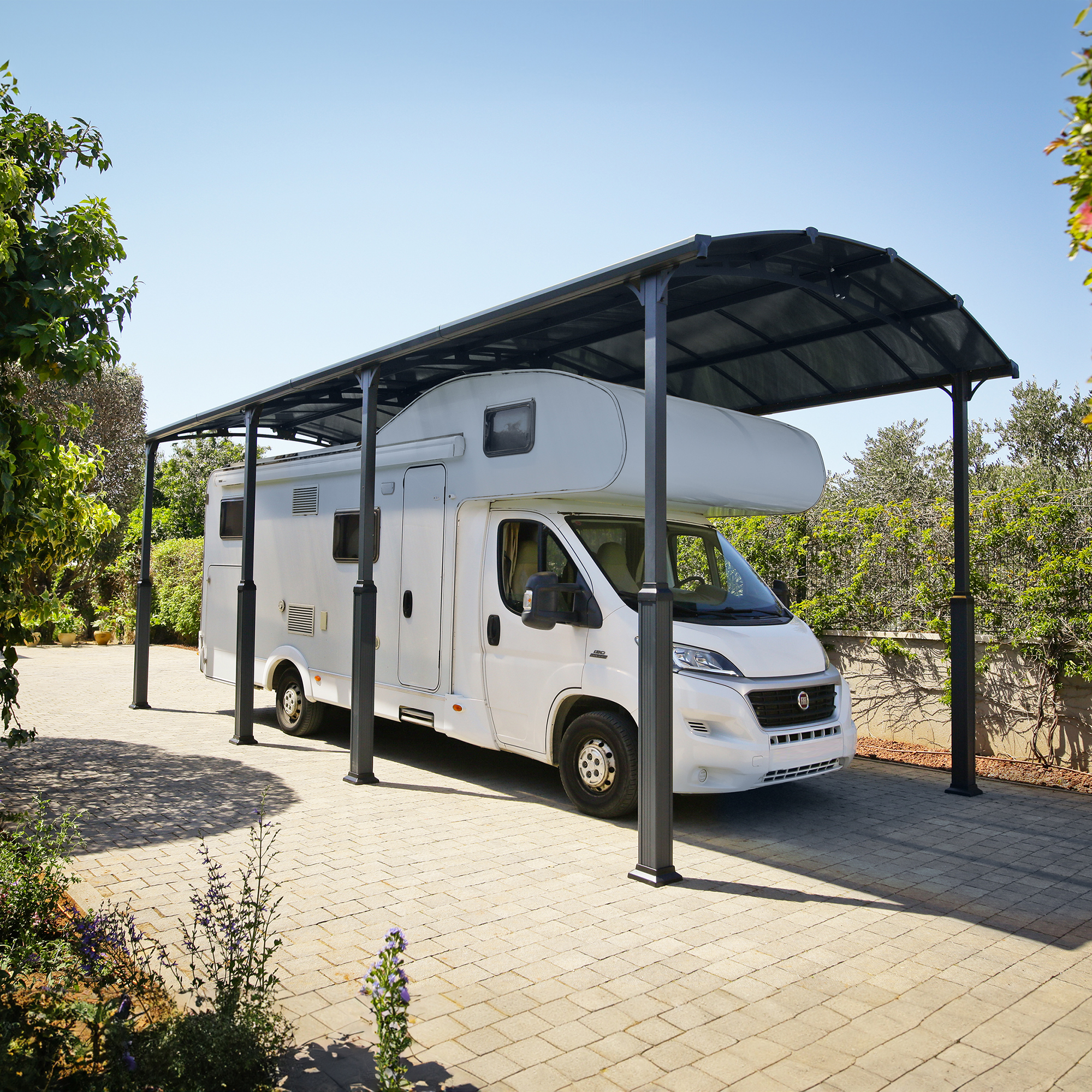 Carport Canopia by Palram Alpine I Metall För Husbil 3,6x8,5 m