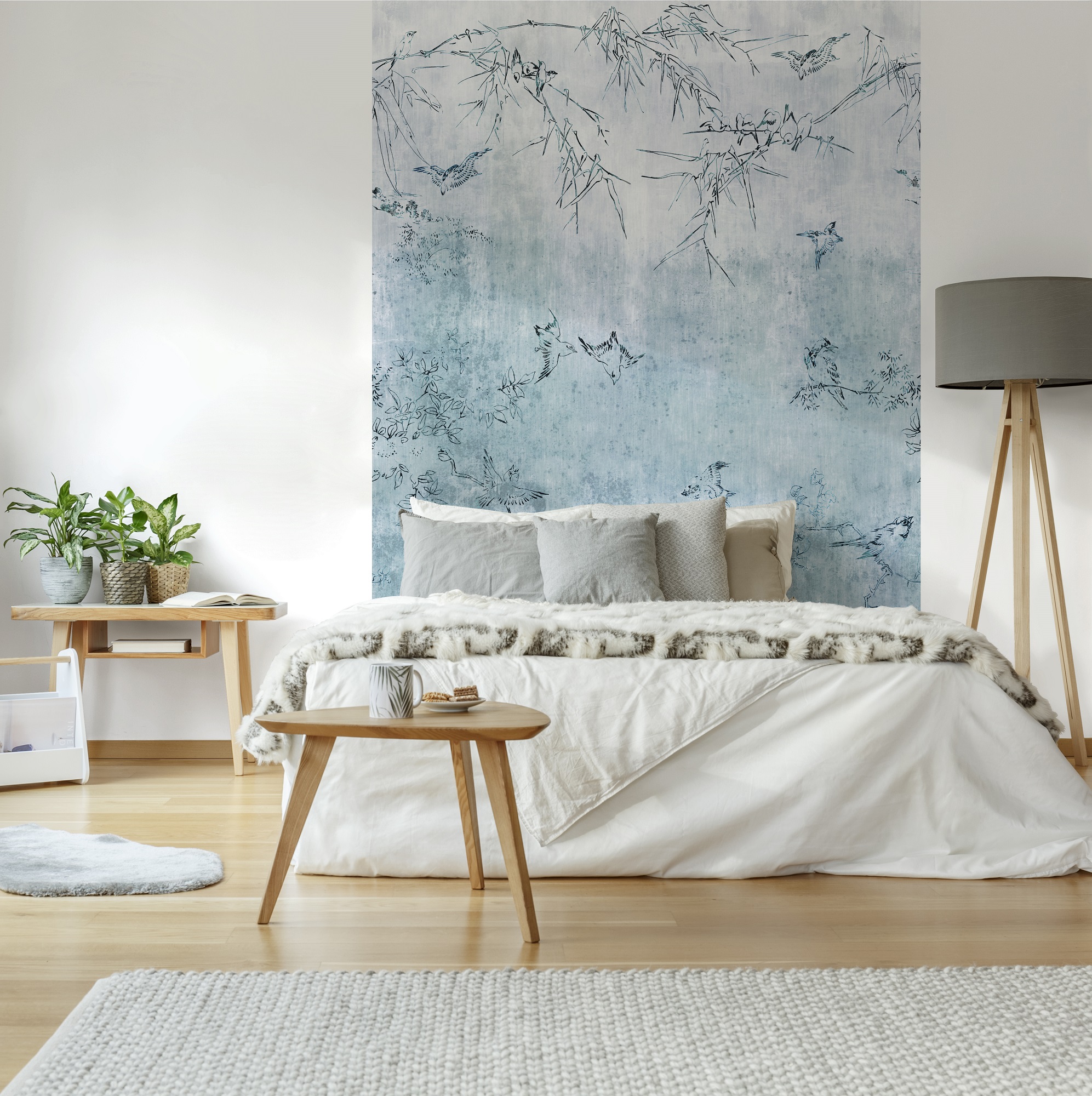 Fototapet Art For The Home Japenese Birds 280x186cm