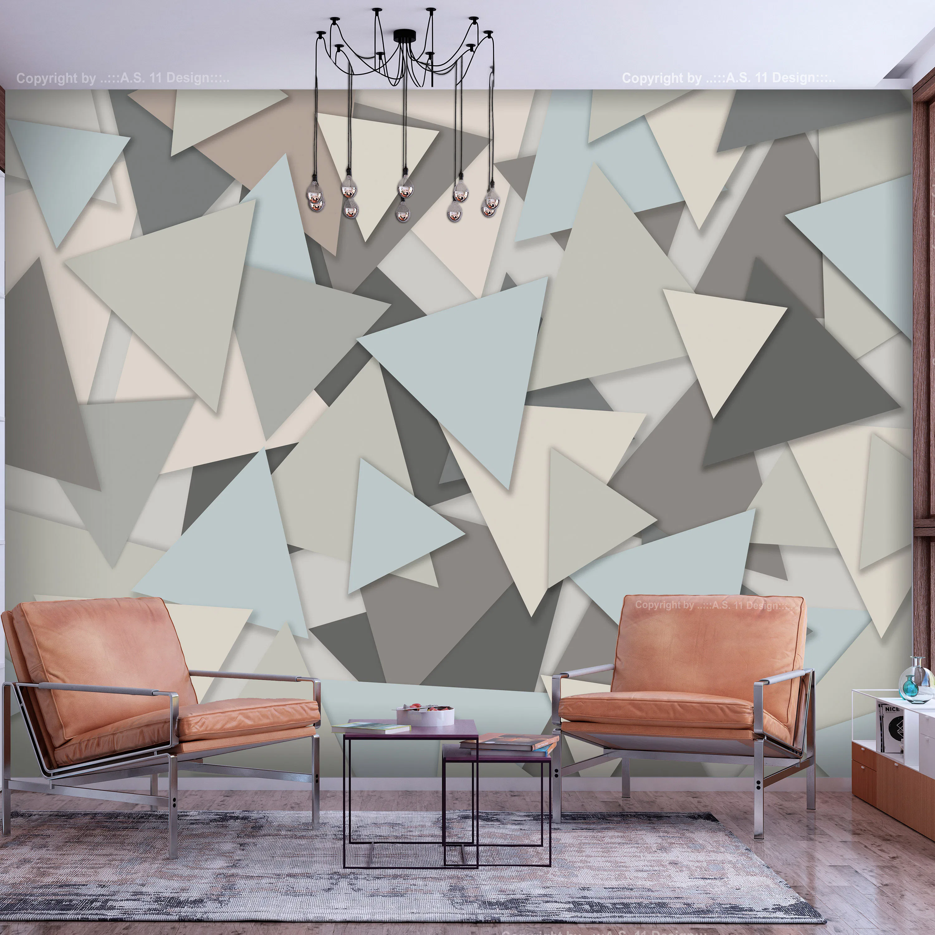 Fototapet Arkiio Geometric Puzzle A3-SFT1659-A