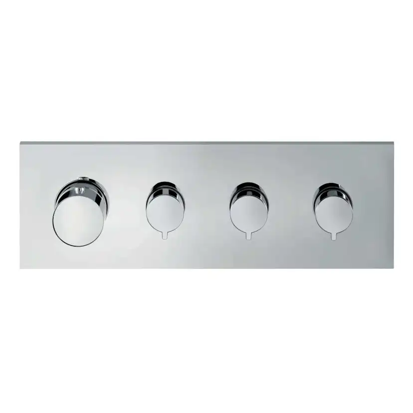 Termostatmodul Axor ShowerCollection Square för Inbyggnad