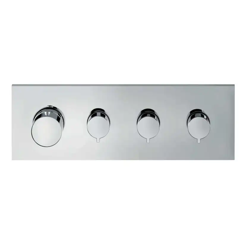 Termostatmodul Axor ShowerCollection Square för Inbyggnad