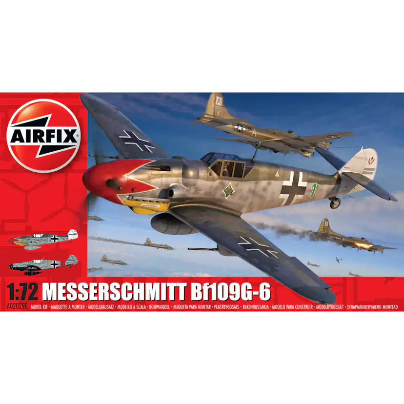 Modellbyggsats Airfix 1:72 Messerschmitt Bf109G-6