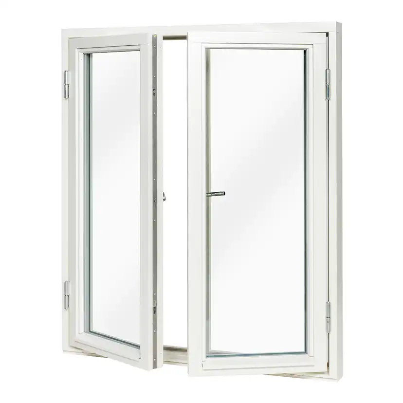 Sidohängt Fönster Sunnerbo Fönster 3-Glas Aluminium 2-Luft