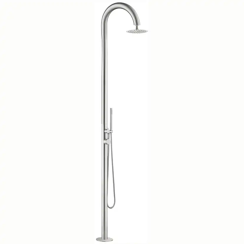 Utedusch Demerx Pure Classic Trädgårdsdusch med Takdusch & Duschhantag