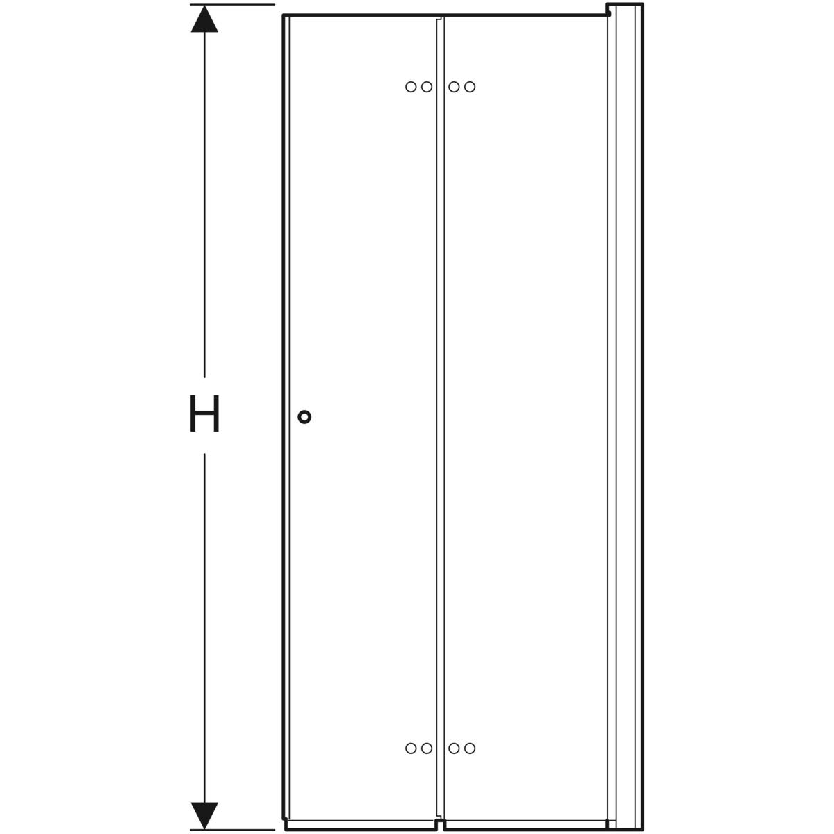 Duschdörr Contura Shower Showerama Vik