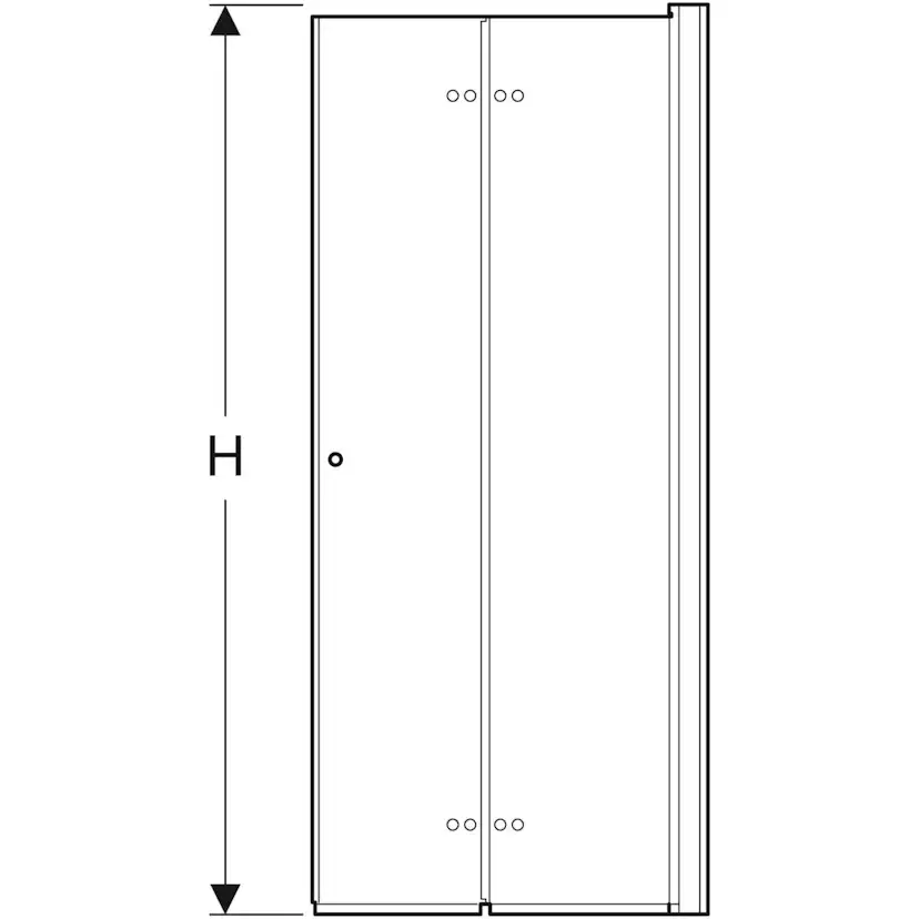 Duschdörr Contura Shower Showerama Vik