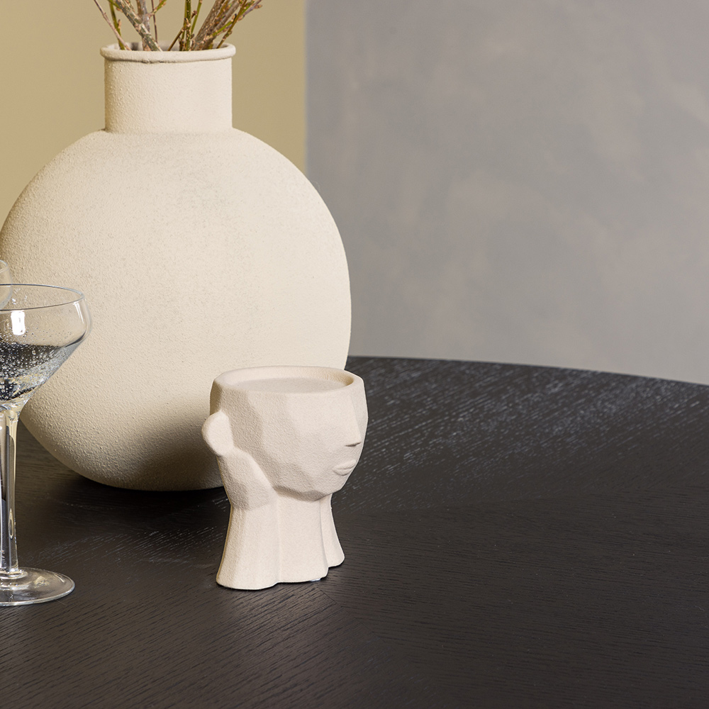 Matgrupp Venture Home Copenhagen Ø 115 cm med 4 Baltimore Stolar