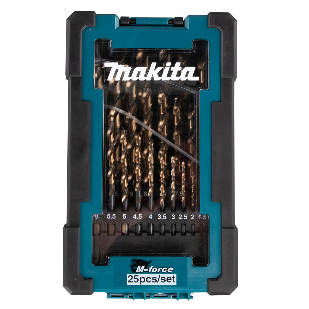 Metallborrsats Makita D-67599 M-Force 25 delar