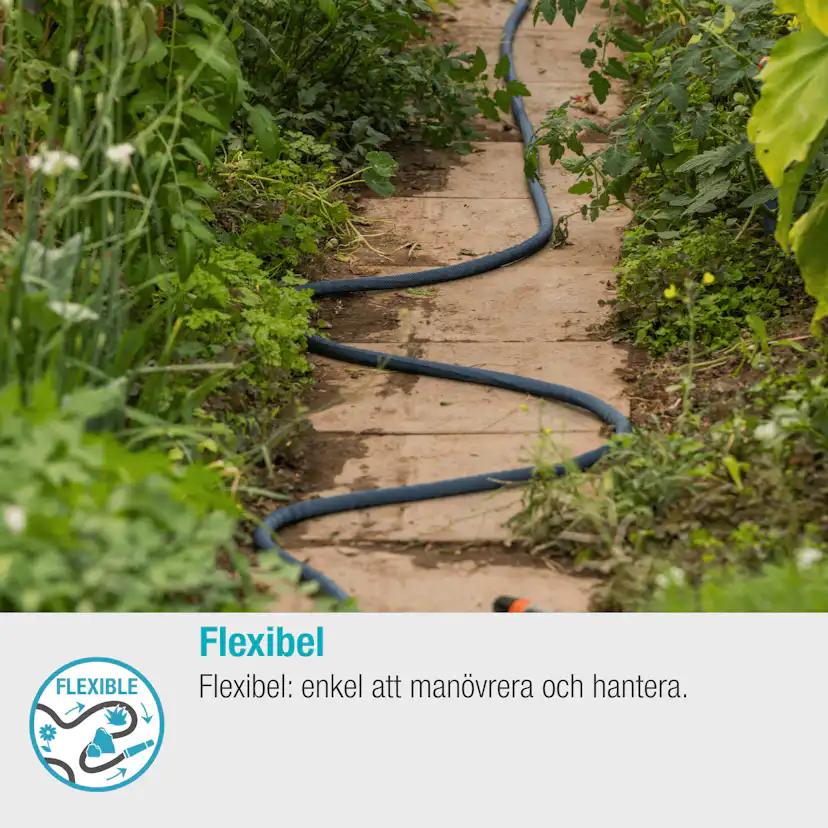 Textilslang Gardena Liano Xtreme 30 m Set med Strålmunstycke