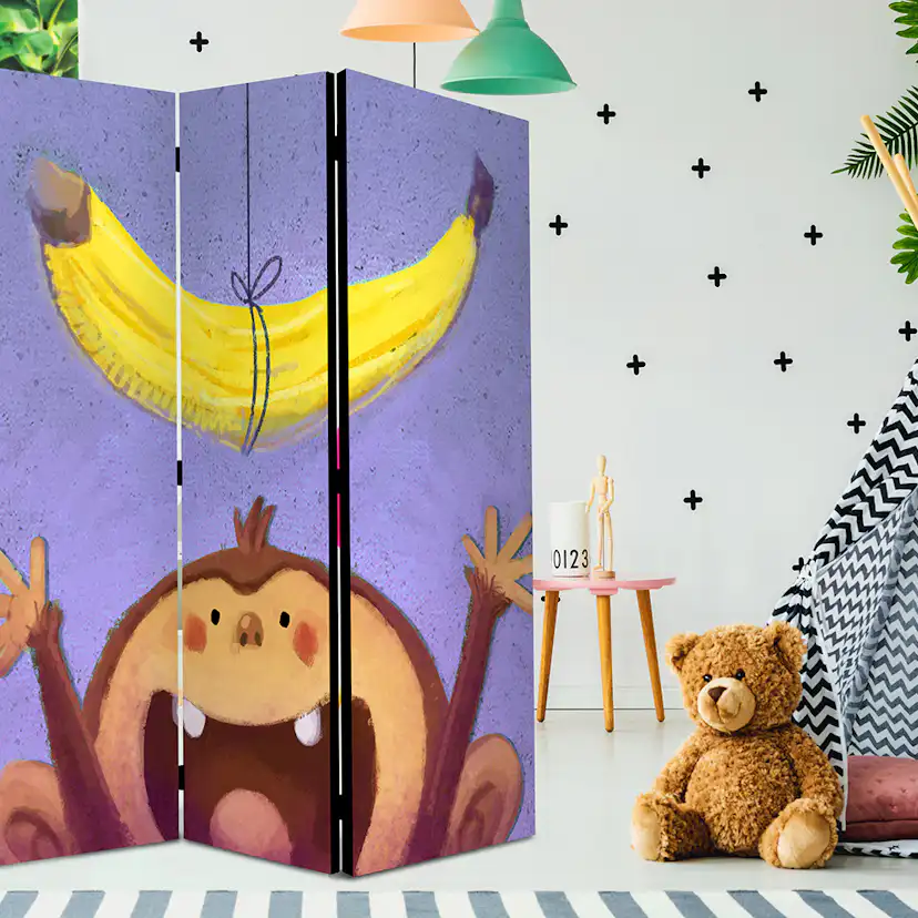 Rumsavdelare Skärmvägg Arkiio Bananana 135x172 cm