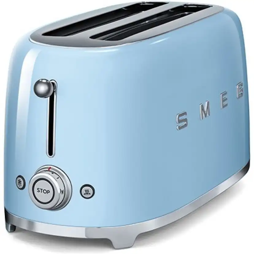 Brödrost Smeg TSF02PBEU Pastellblå Retro Design