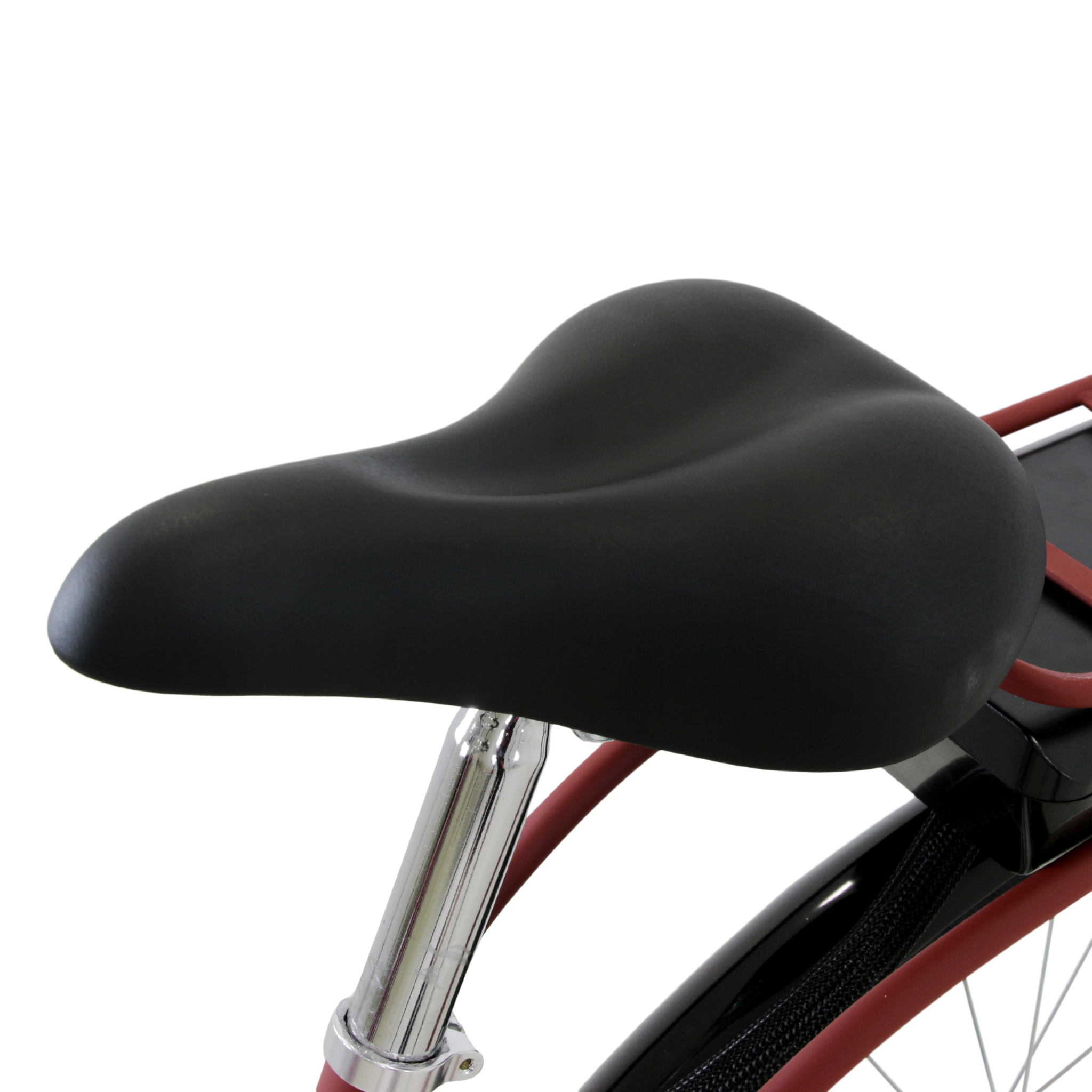 Elcykel Lyfco Dam 28" med Cykeldator Mattröd