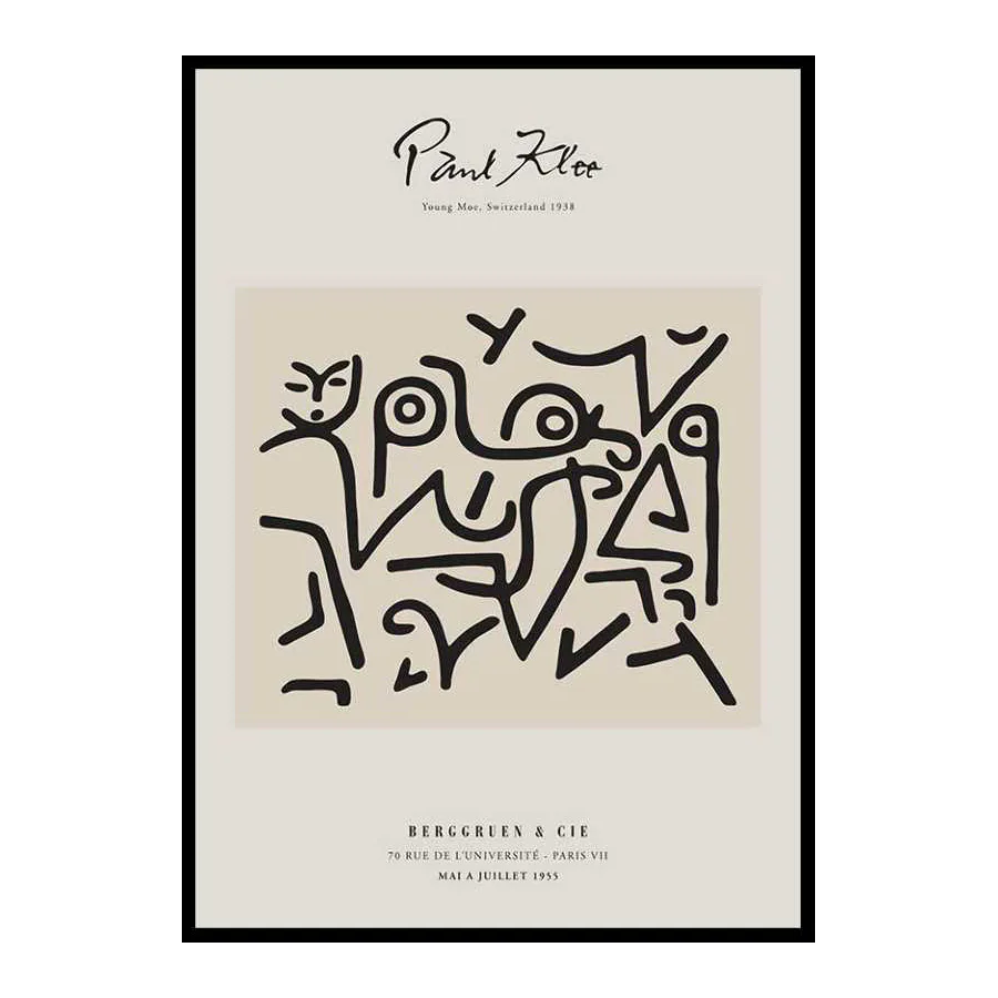 Poster Gallerix Paul Klee Young Moe