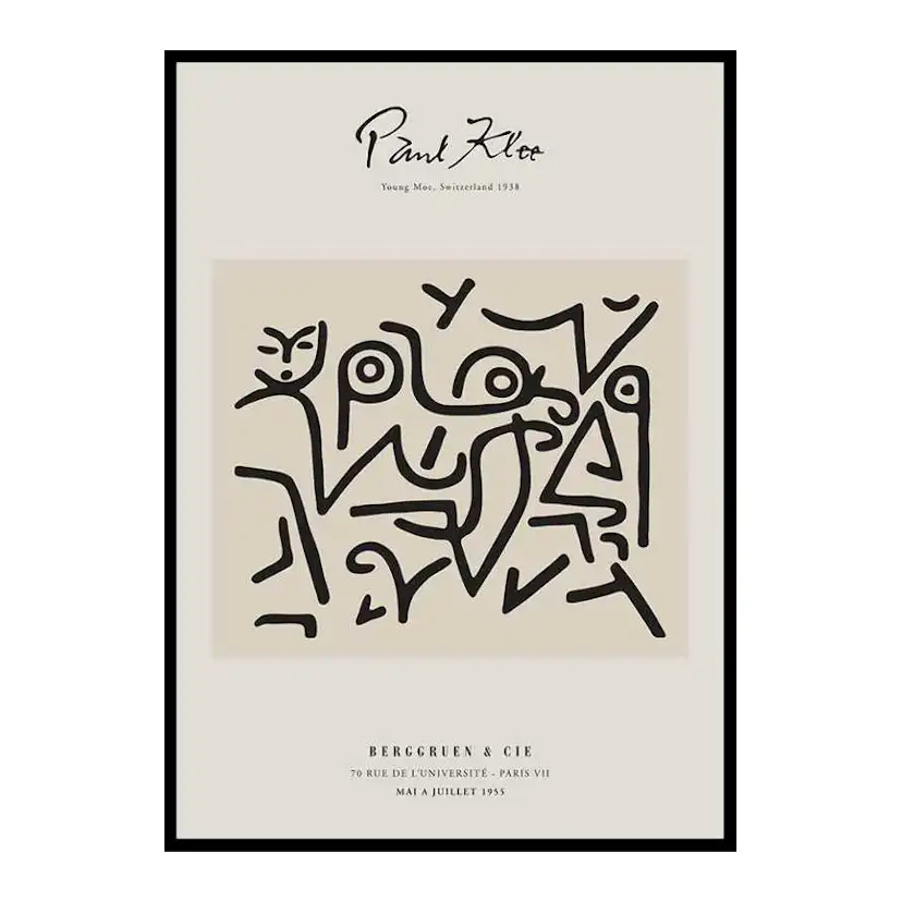 Poster Gallerix Paul Klee Young Moe