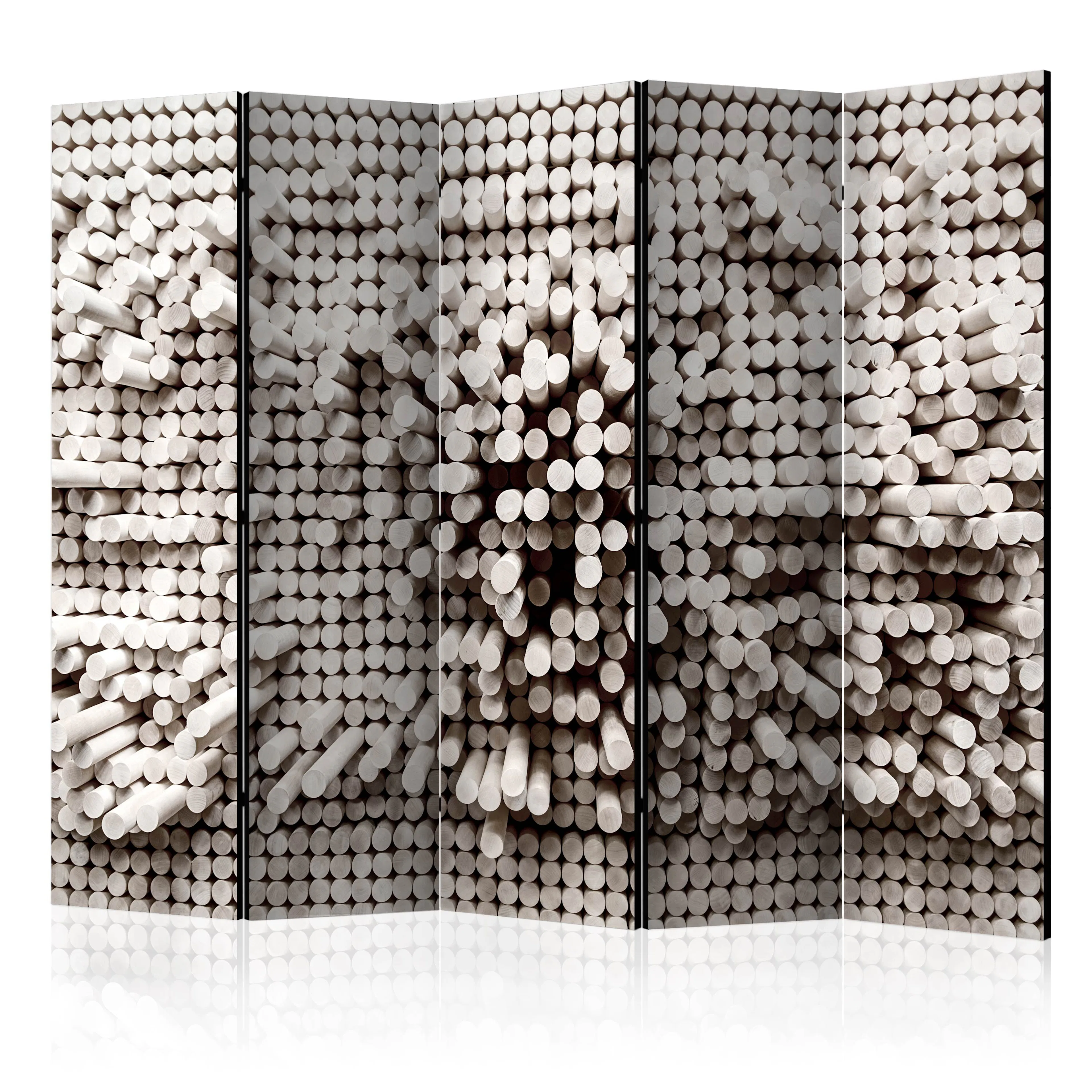 Rumsavdelare Arkiio White Fortress II 225x172 cm