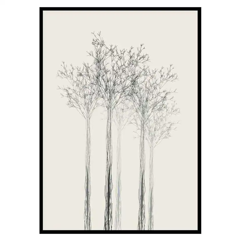 Poster Gallerix Sketched Trees