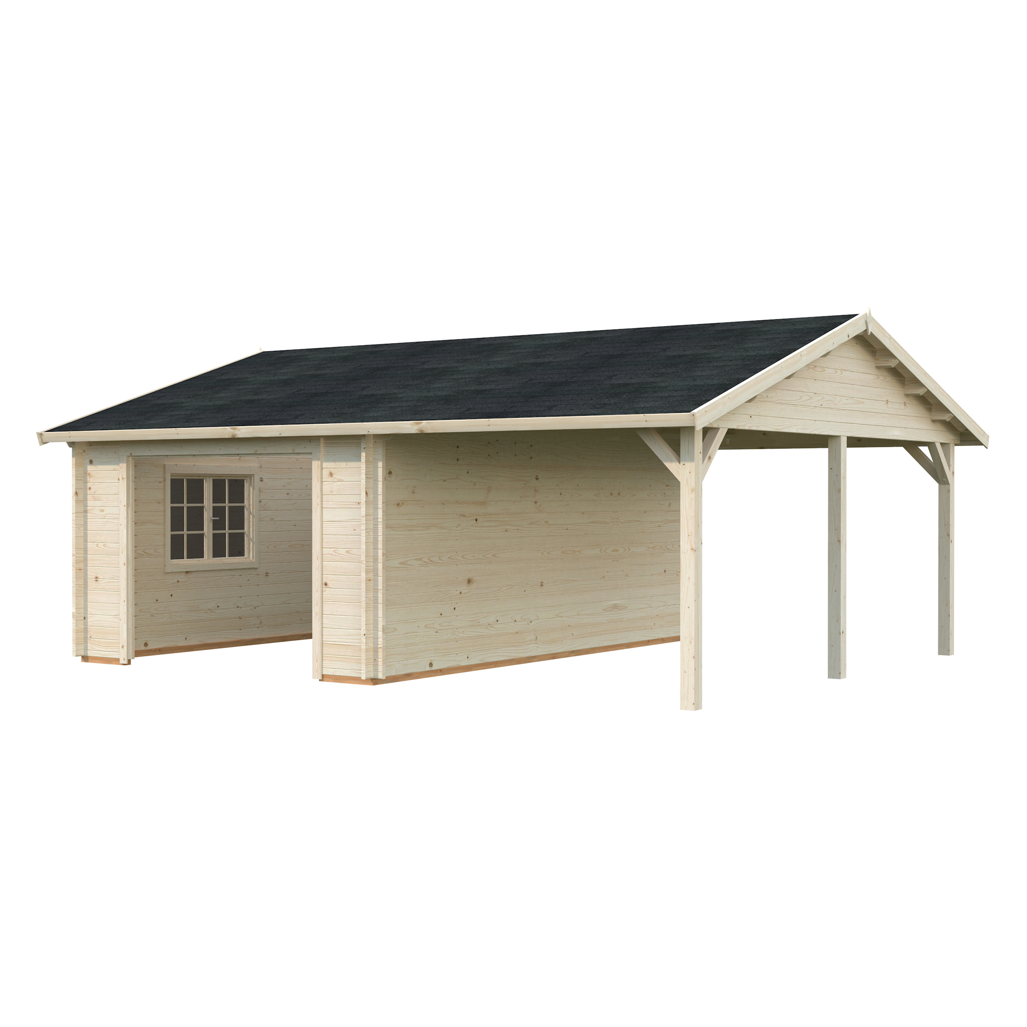 Roger 19,0+16,2 m2 kit WTDIP Impregnerad transparent