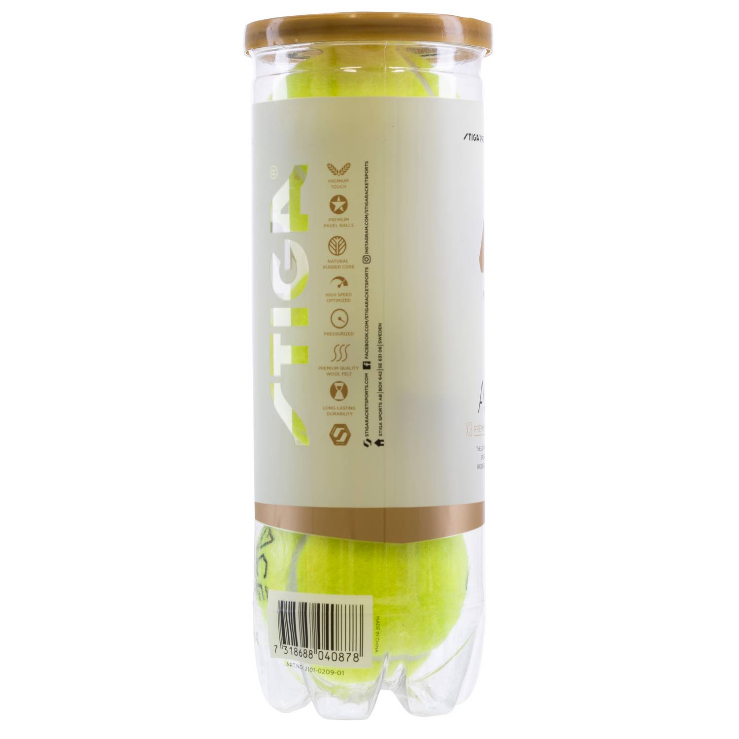 Padelboll Stiga Sports ACE 3-Pack