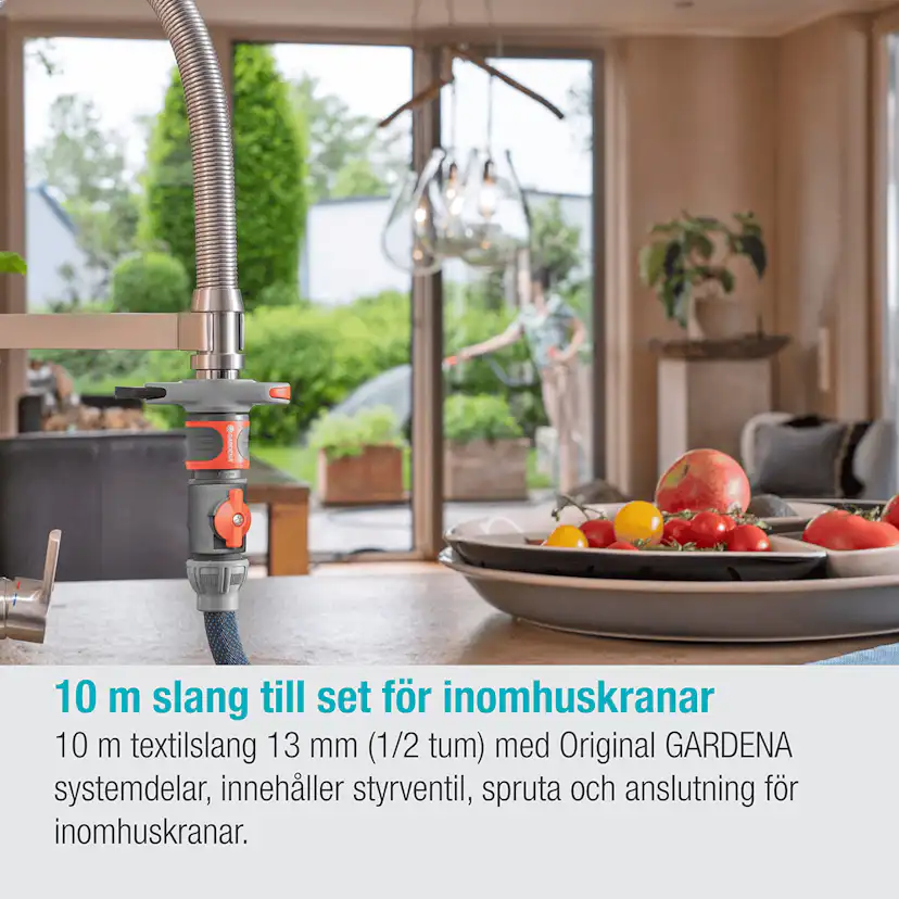 Textilslang Gardena Liano Xtreme 10 m Set