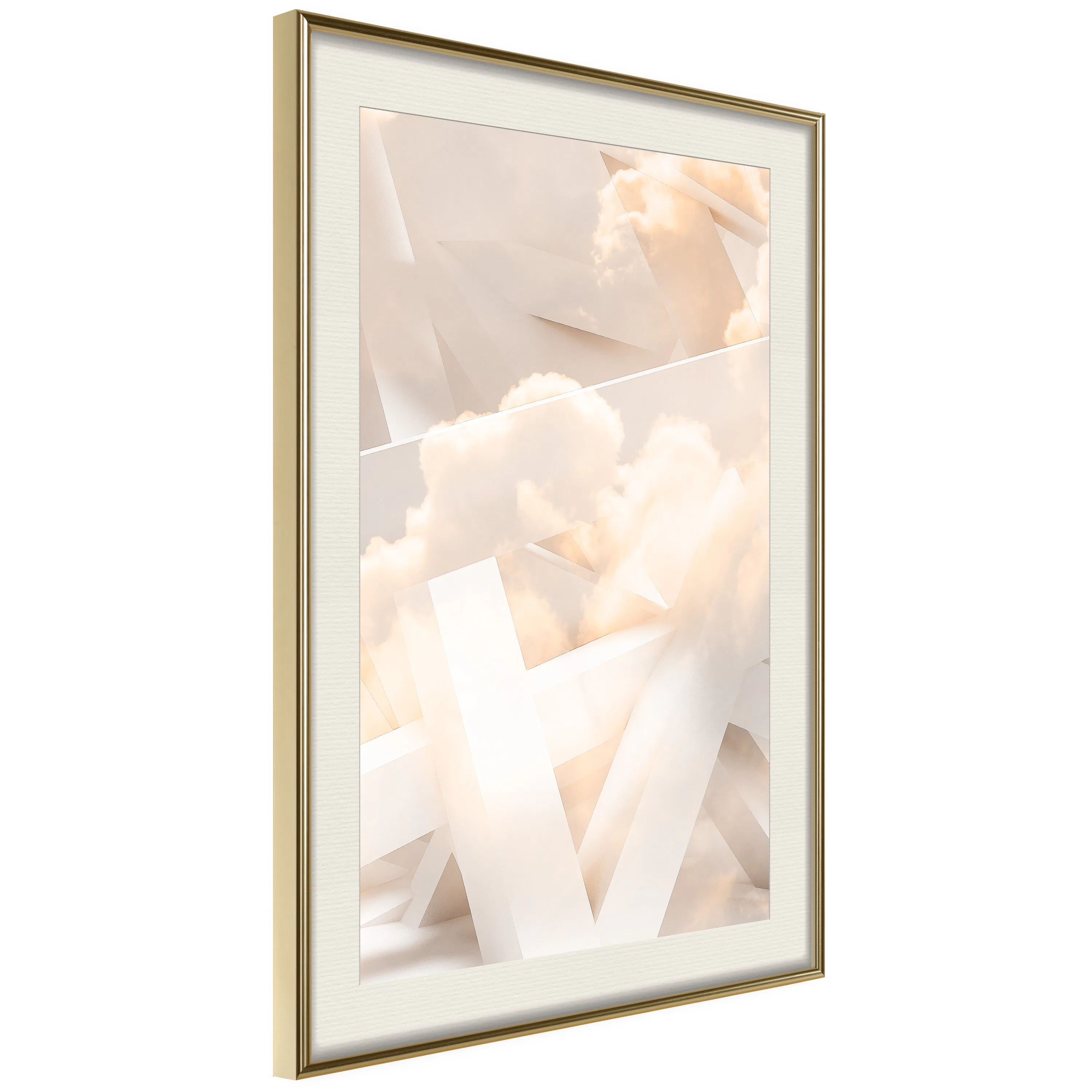 Poster Artgeist Affisch Abstraction with Clouds