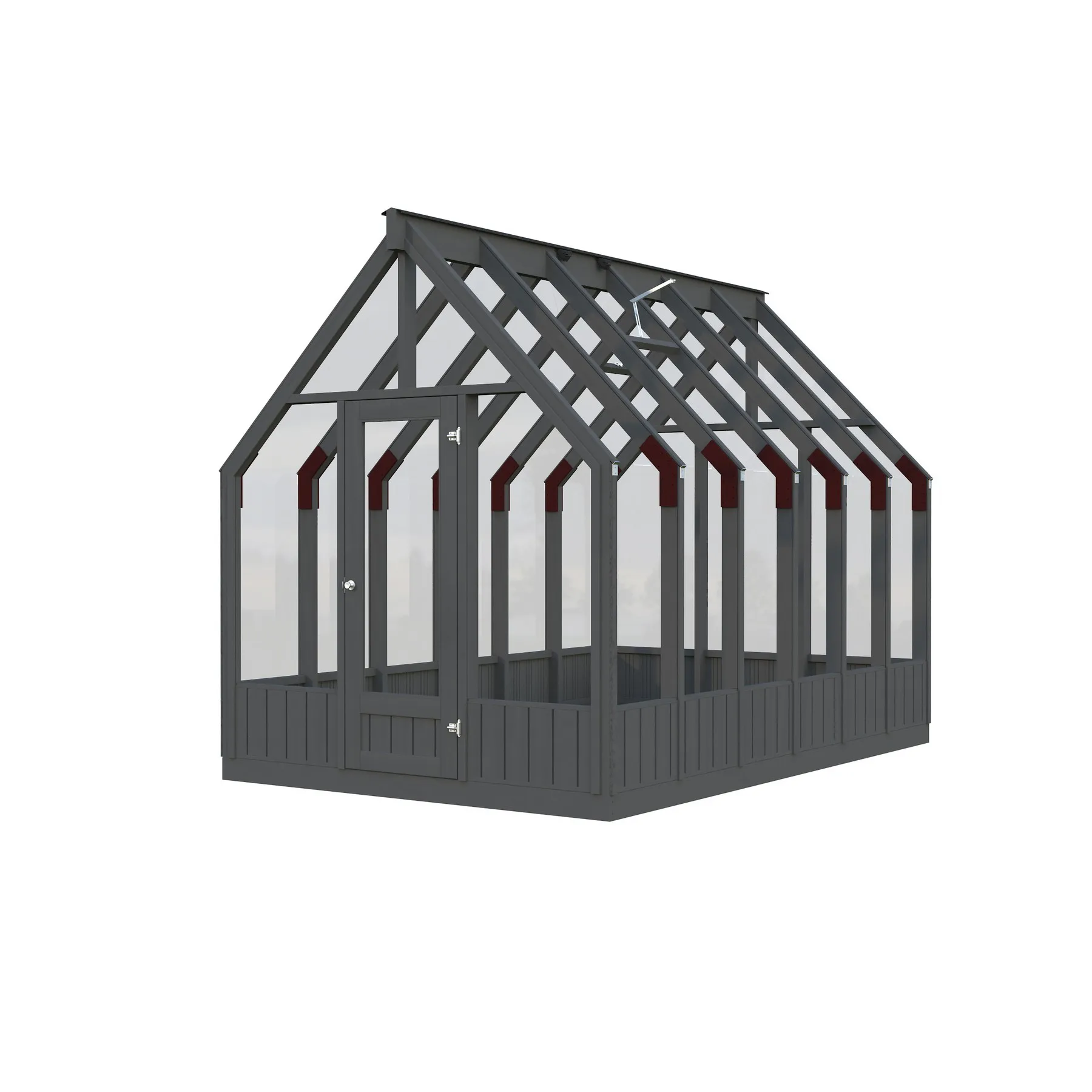 Växthus Palmako Emilia 8,7 m² (inv. 8,2 m²)