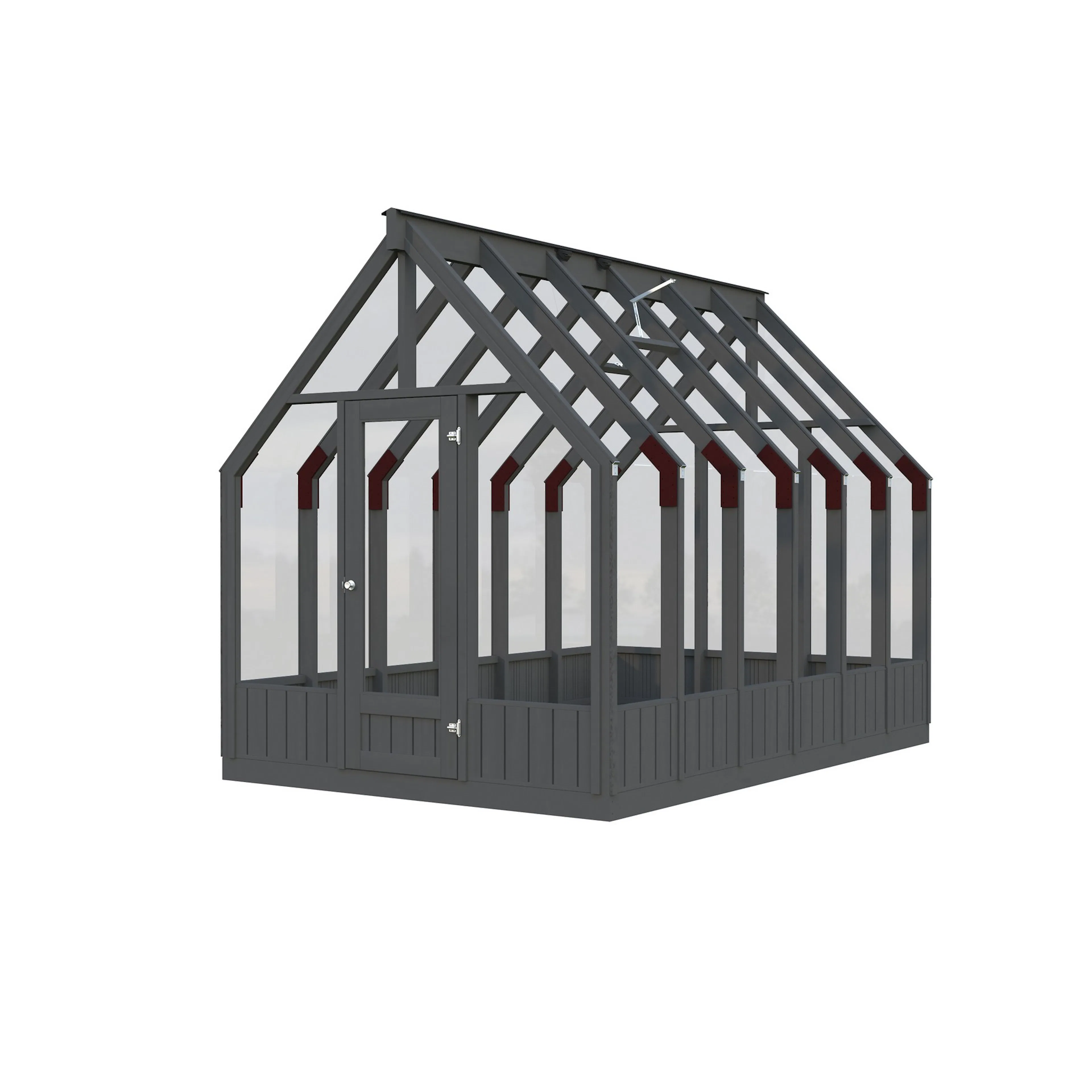 Växthus Palmako Emilia 8,7 m² (inv. 8,2 m²)