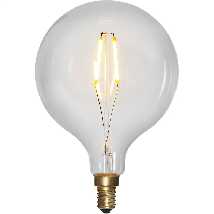 LED-lampa Star Trading E14 G95 Soft Glow Dimbar 1,5W