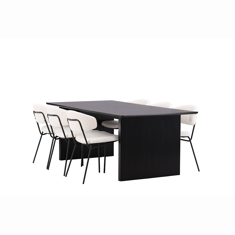 Matgrupp Venture Home Vail med 6 Chico Stolar