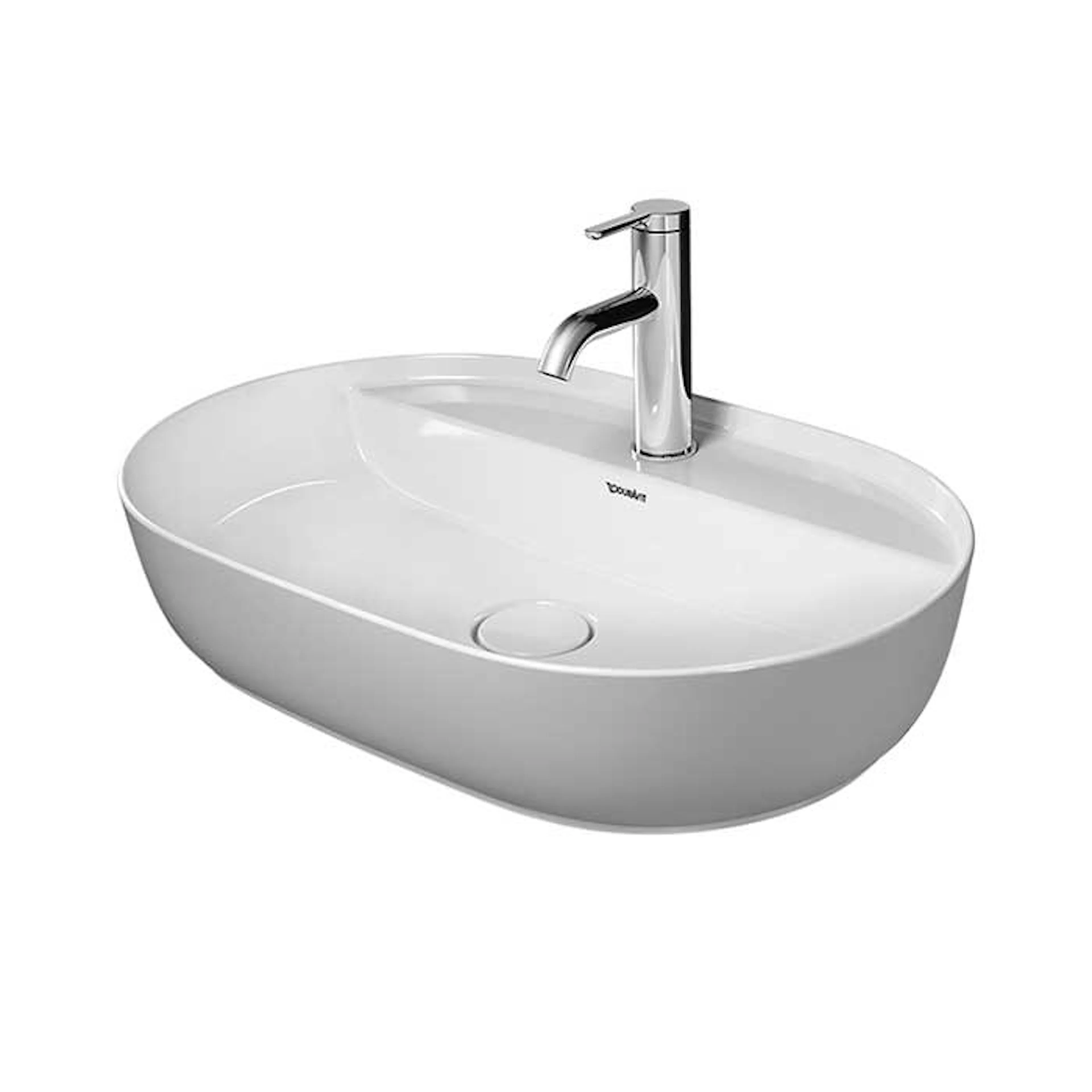 Tvättställ Duravit Luv 800 Med hylla Bredd: 600 mm