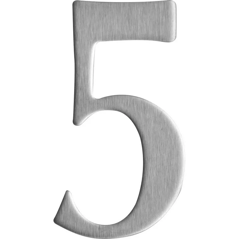 BREVLÅDESIFFRA 5 ROSTFRI Rostfri, 5