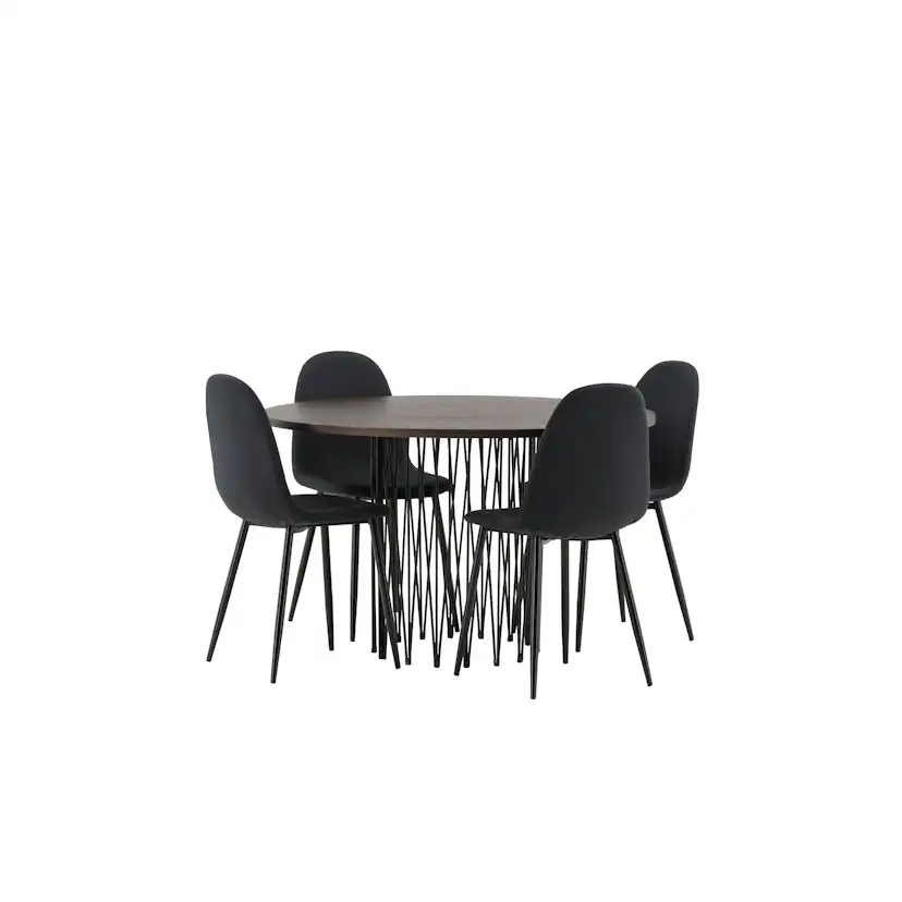 Matgrupp furniture/fashion Stone med 4 Polar Stolar