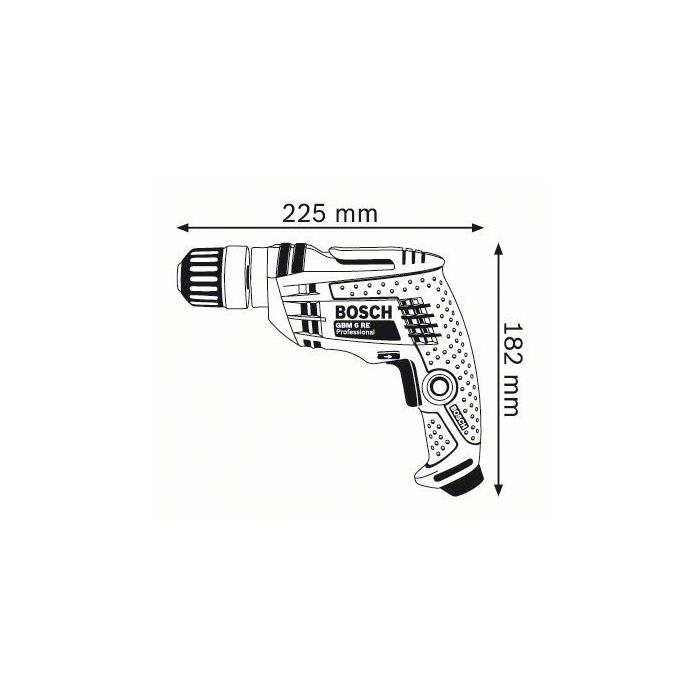Borrmaskin Bosch GBM 6 RE Professional