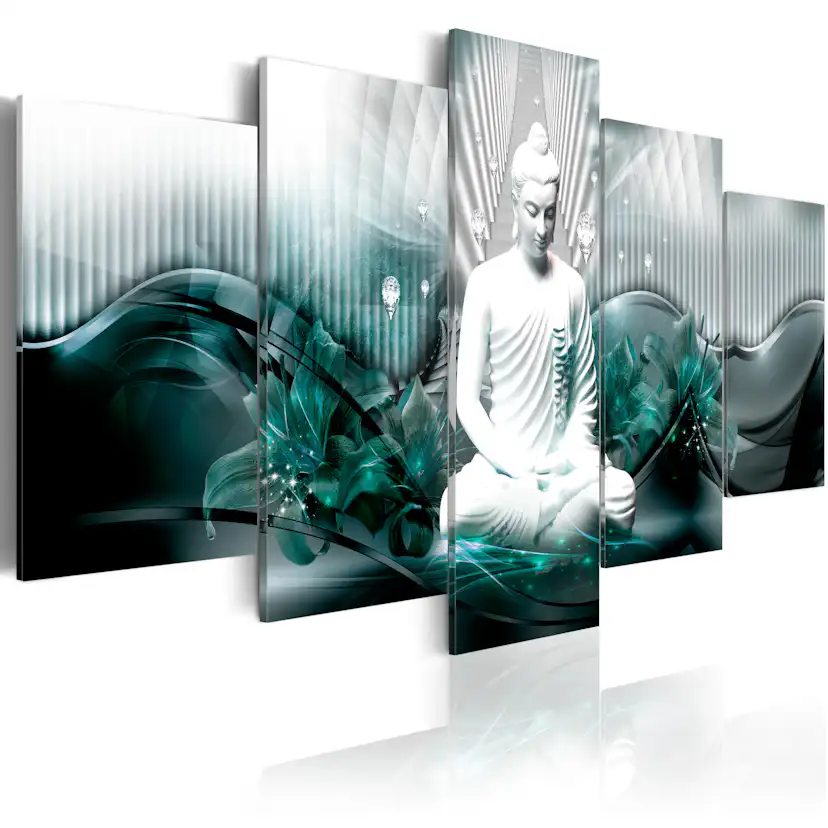 Akrylglastavla Arkiio Azure Meditation