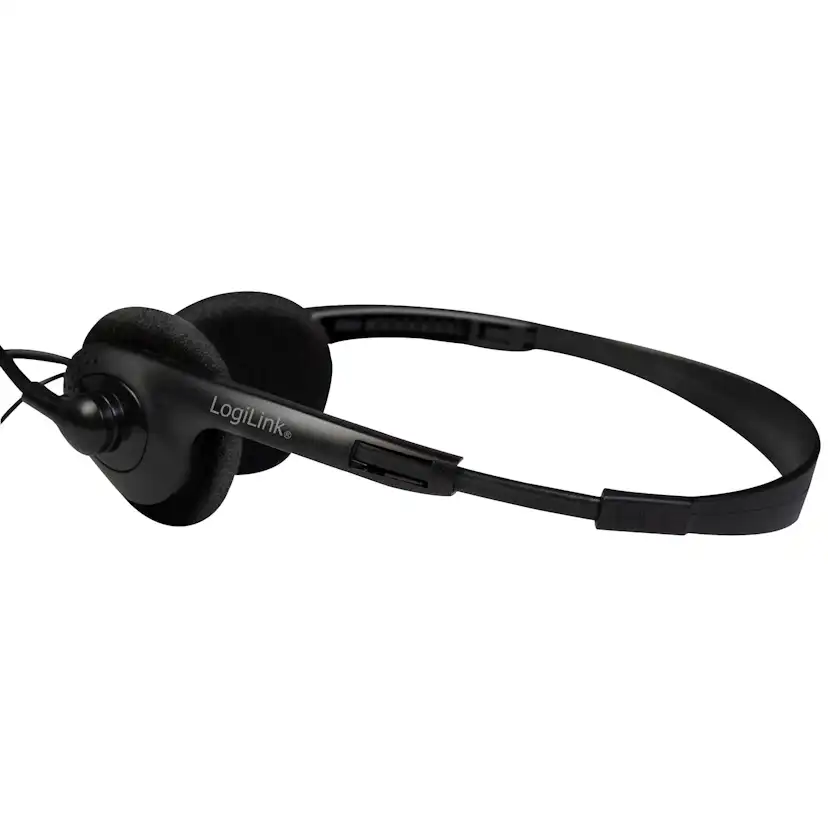 PC-headset LogiLink Stereo Med Mikrofon 1x3,5mm-kontakt