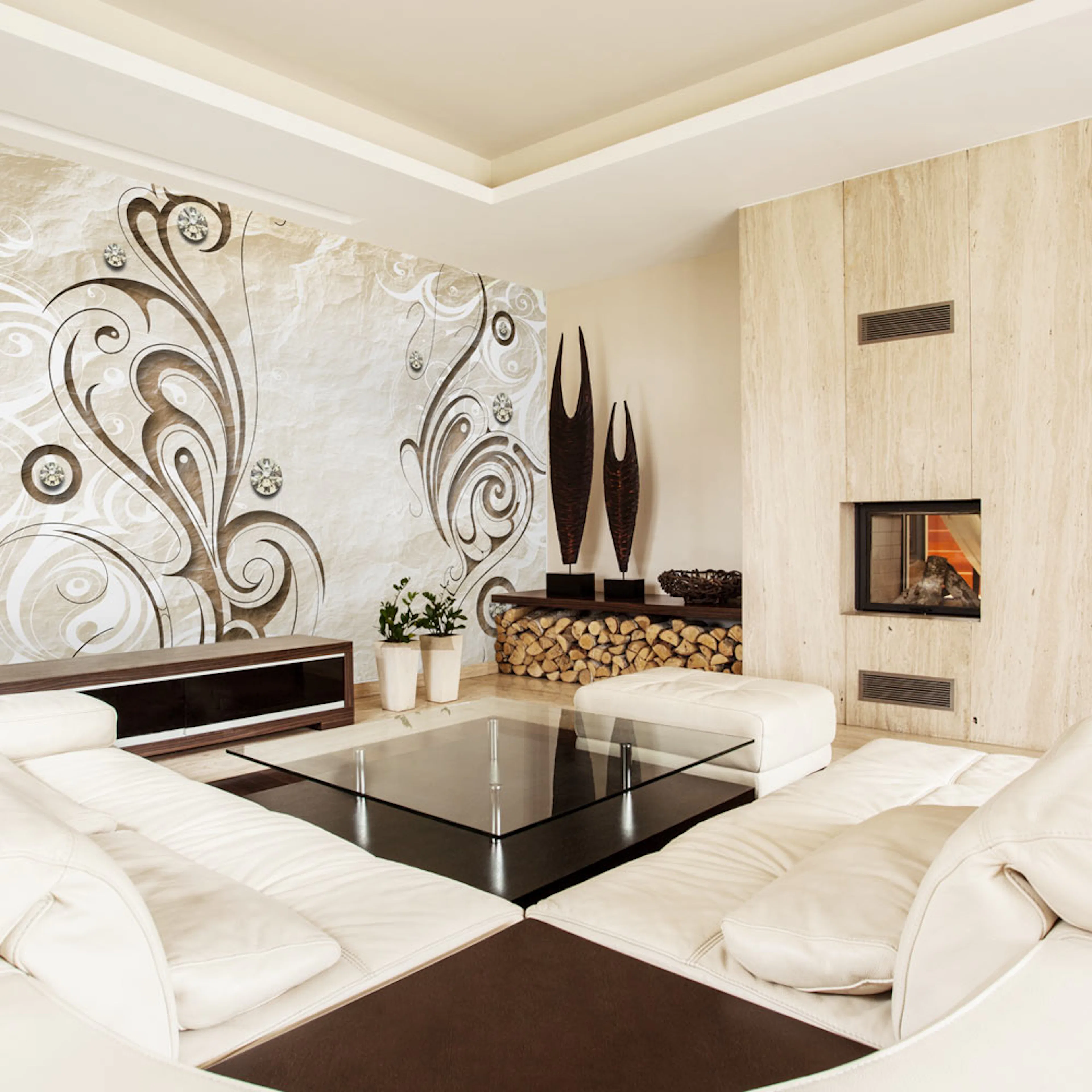 Fototapet Arkiio Stone Butterfly
