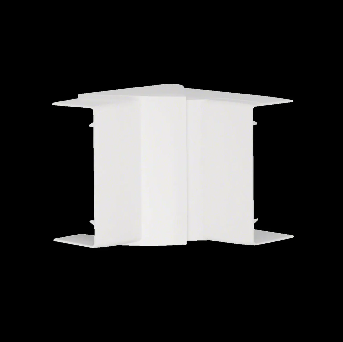 Innerhörn till Matarkanal Hager LF/LFH Flexibel 40 x 90 mm Halogenfri RAL 9016