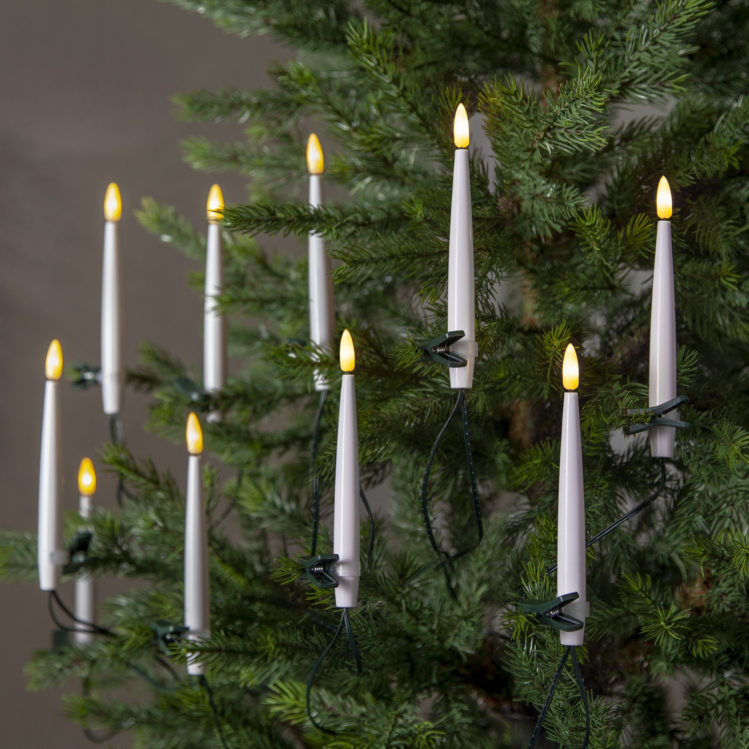 Julgransbelysning Star Trading Flamme 16 st
