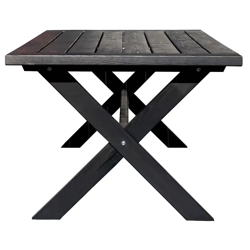 Matgrupp Utomhus Baltic Garden 220 cm bord & 6 Belize naturfärgade stolar