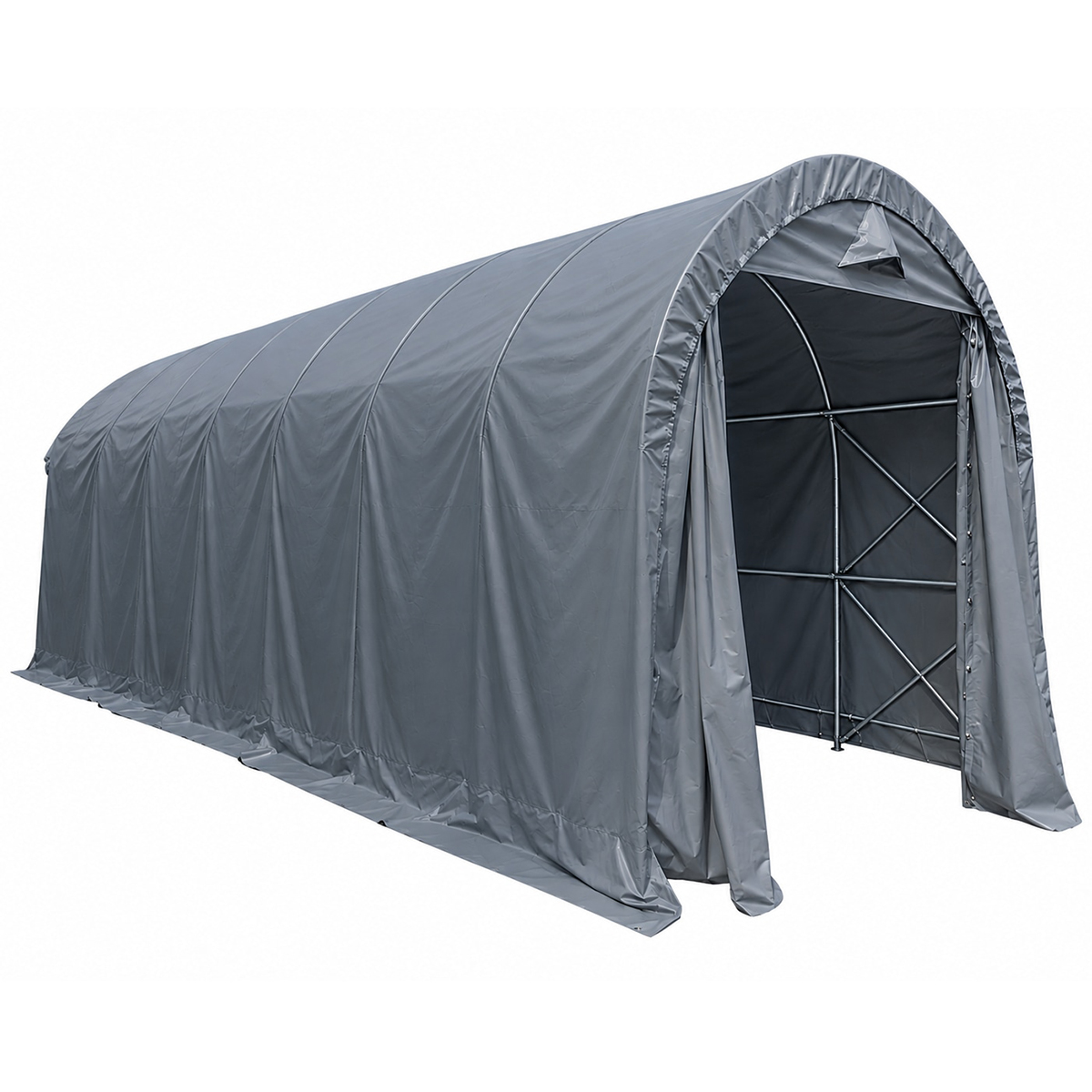 Garagetält Timco G500 3 x 6 m Grå