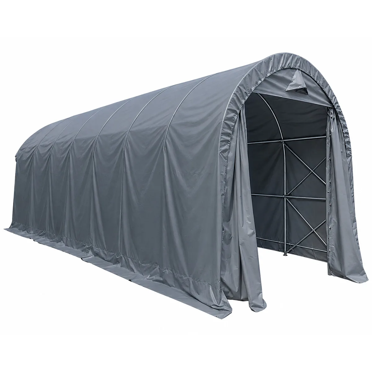 Garagetält Timco G500 3 x 6 m Grå