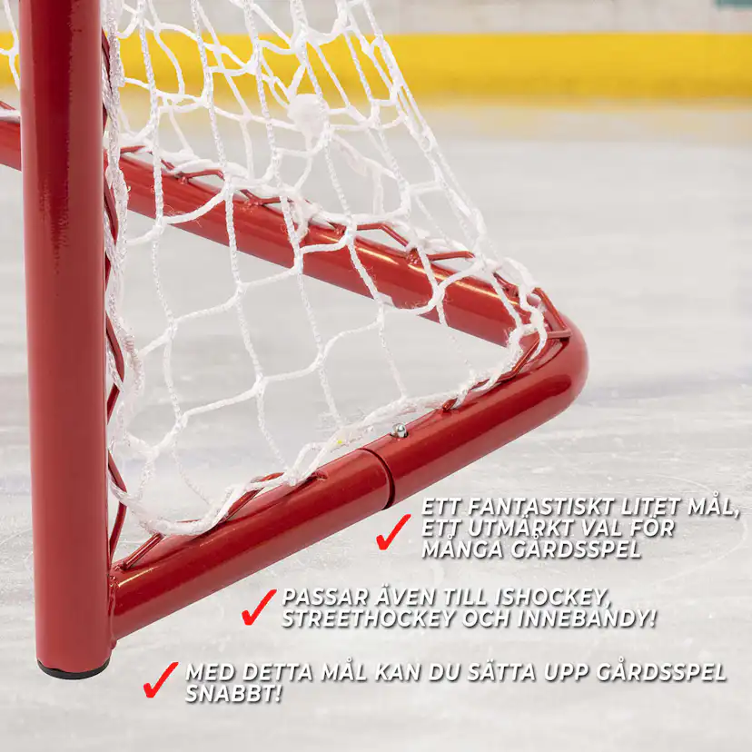 Utemål ProSport Junior Innebandyutrustning 2-pack Röd